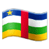 🇨🇫 flag: Central African Republic display on Samsung